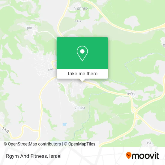 Rgym And Fitness map