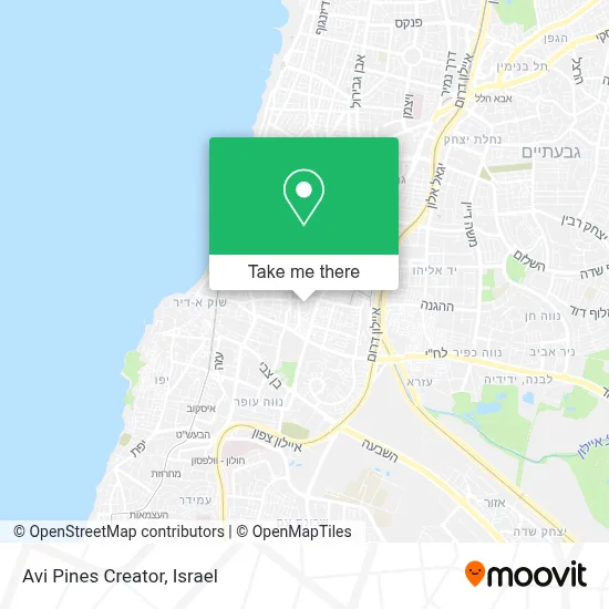 Avi Pines Creator map