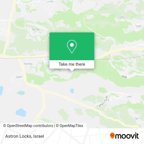 Astron Locks map