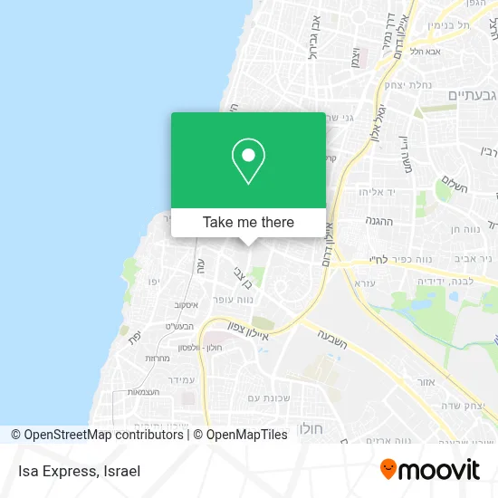 Isa Express map