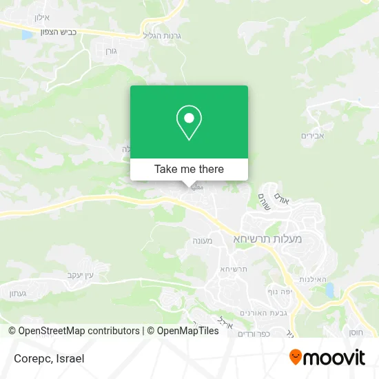 Corepc map