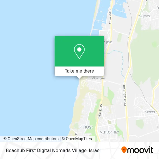 Beachub First Digital Nomads Village map