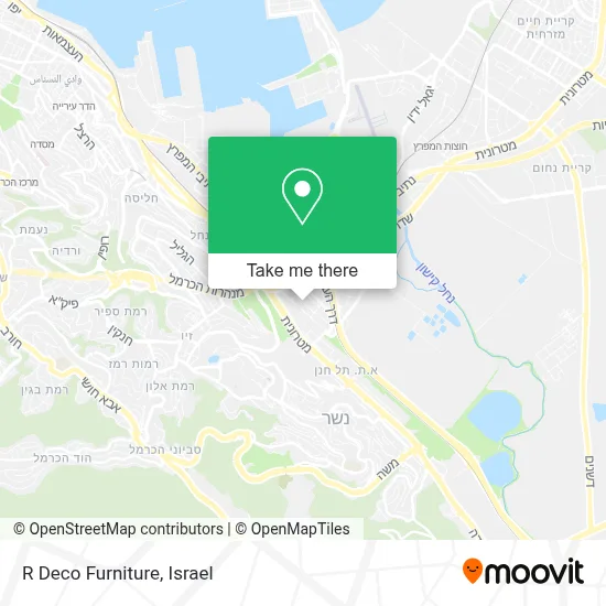 R Deco Furniture map