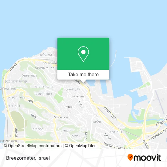 Breezometer map