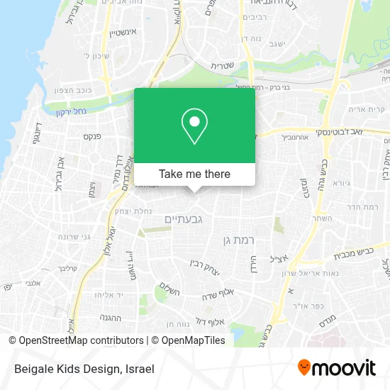 Beigale Kids Design map