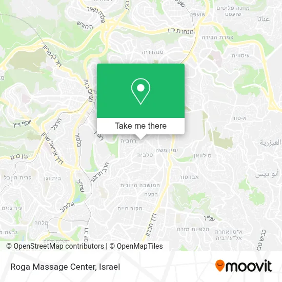 Roga Massage Center map