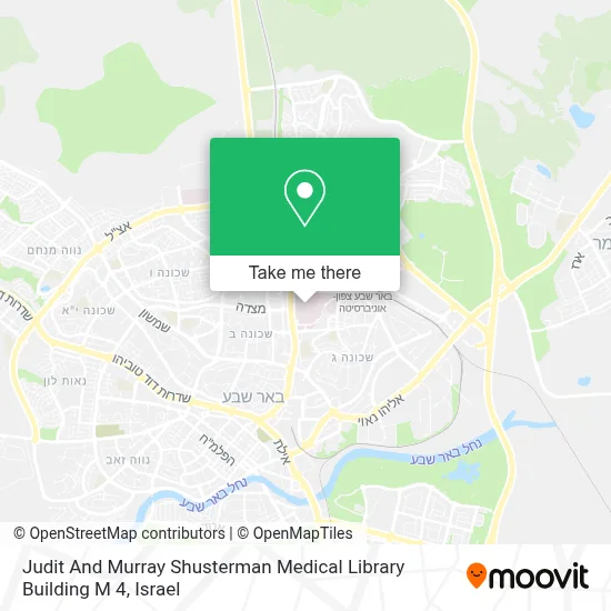 Judit And Murray Shusterman Medical Library Building M 4 map