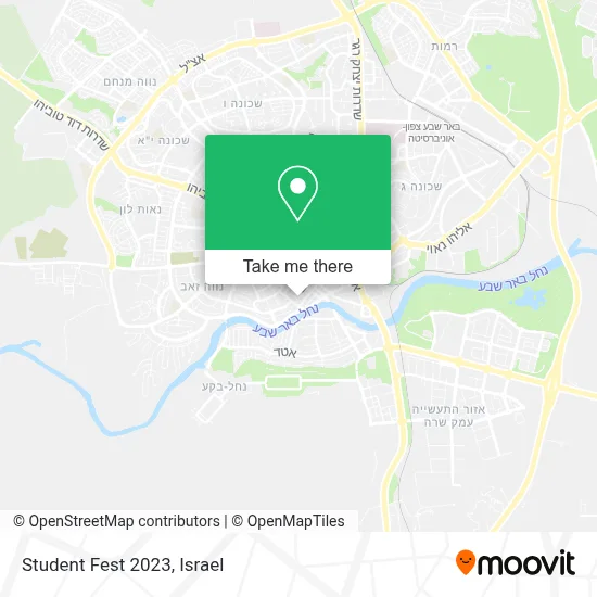 Student Fest 2023 map