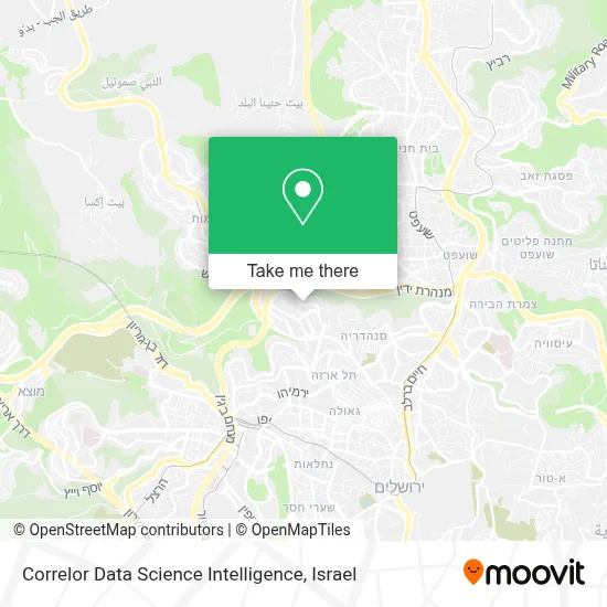 Correlor Data Science Intelligence map