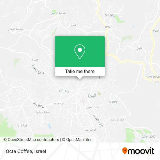 Octa Coffee map