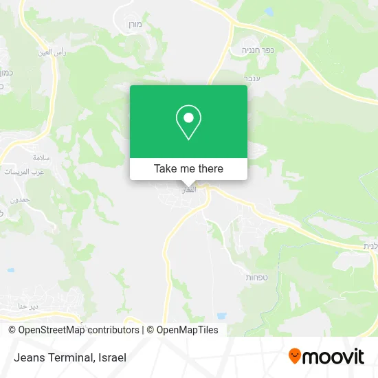 Jeans Terminal map