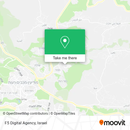 F5 Digital Agency map