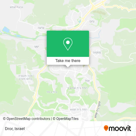 Dror map