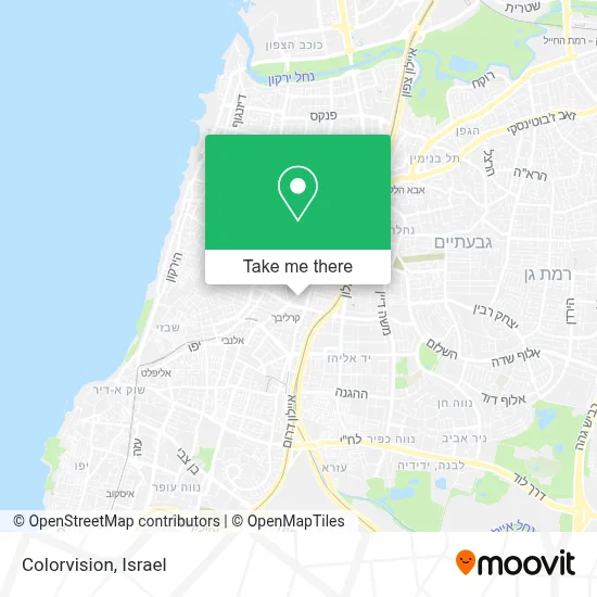 Colorvision map