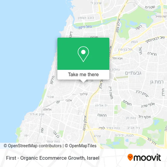 First - Organic Ecommerce Growth map