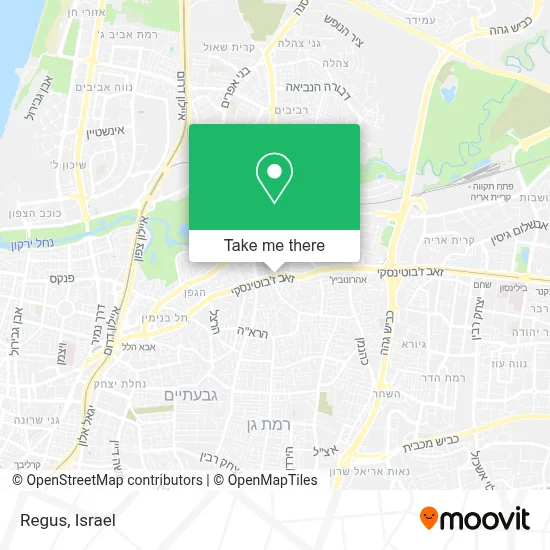 Regus map