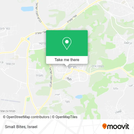 Small Bites map