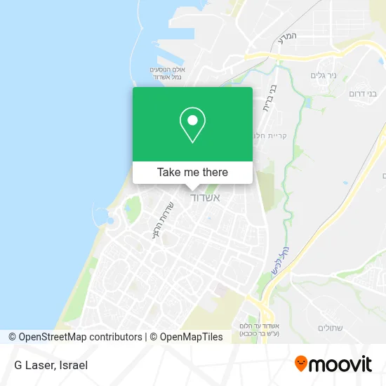 G Laser map