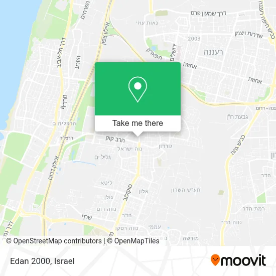 Edan 2000 map