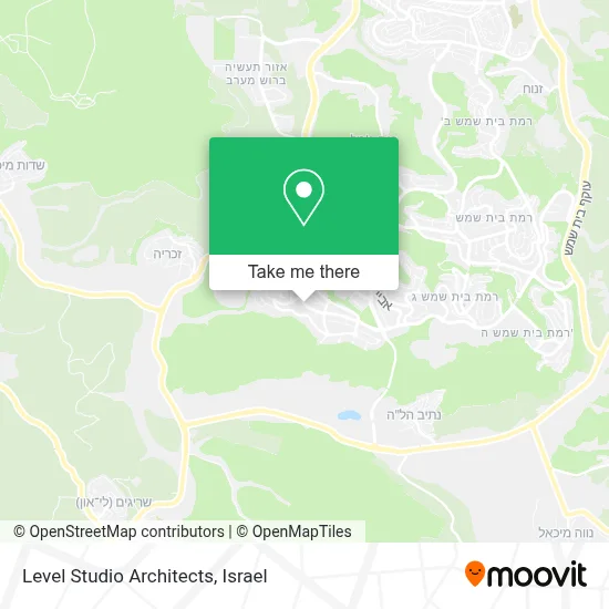Level Studio Architects map