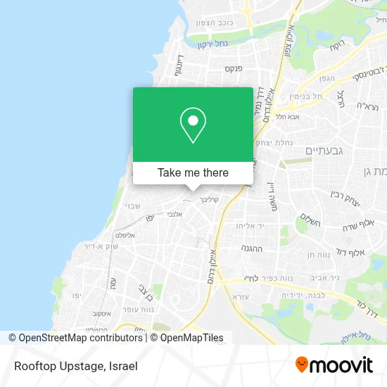 Rooftop Upstage map