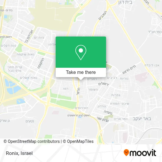 Ronix map