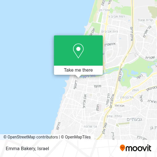 Emma Bakery map