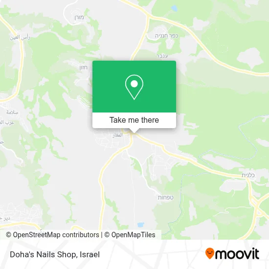 Doha's Nails Shop map