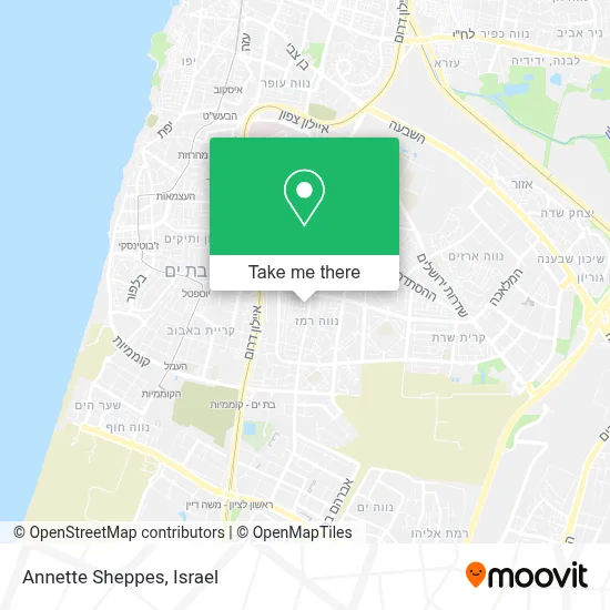 Annette Sheppes map
