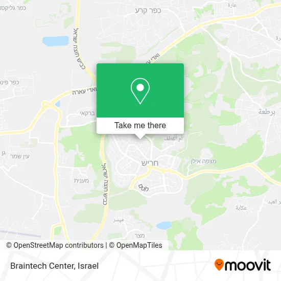Braintech Center map
