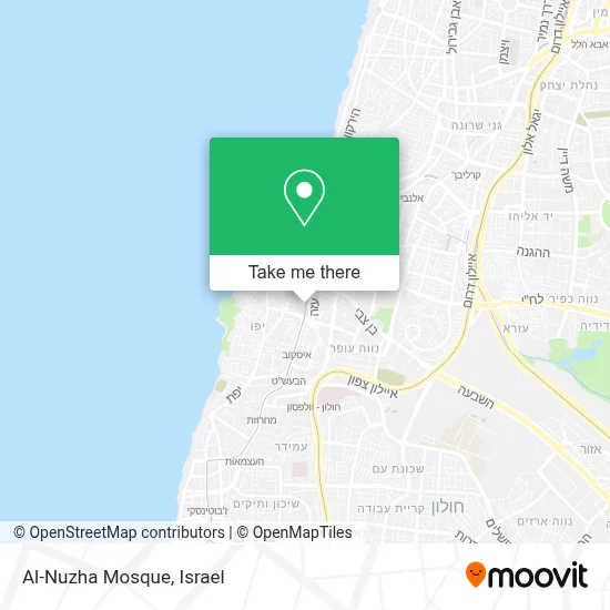 Al-Nuzha Mosque map