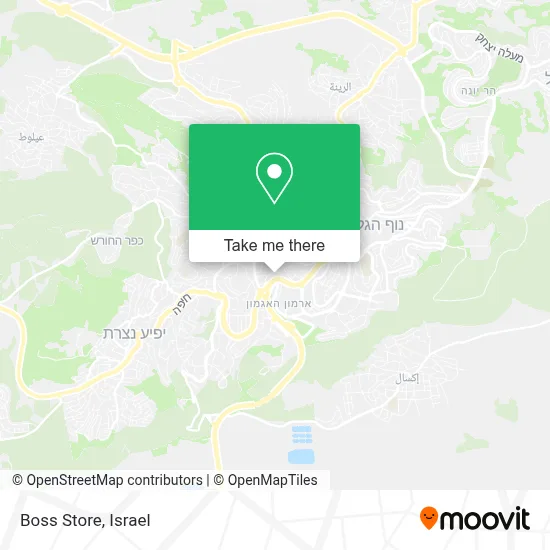 Boss Store map