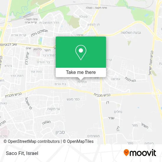 Saco Fit map