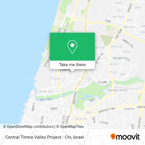 Central Timna Valley Project - Ctv map