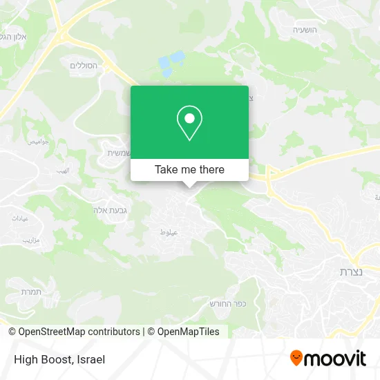 High Boost map