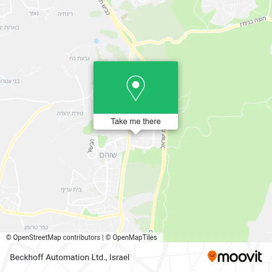 Beckhoff Automation Ltd. map