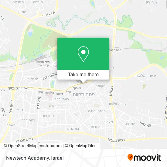 Newtech Academy map