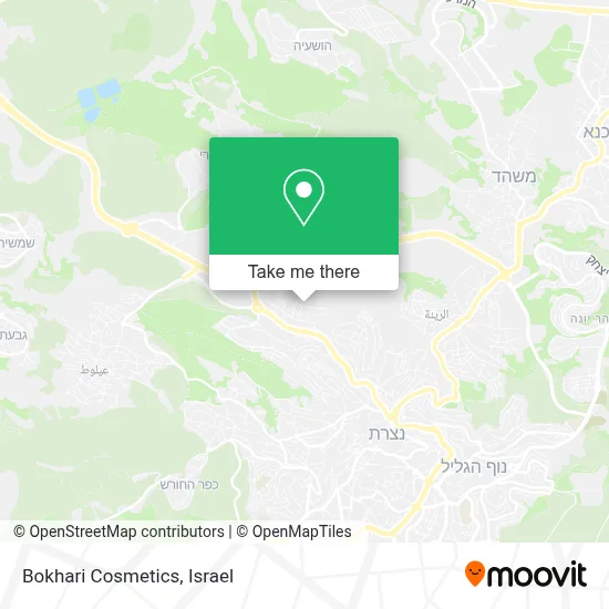 Bokhari Cosmetics map