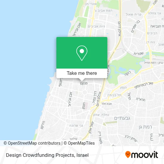 Design Crowdfunding Projects map