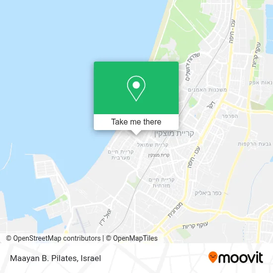 Maayan B. Pilates map