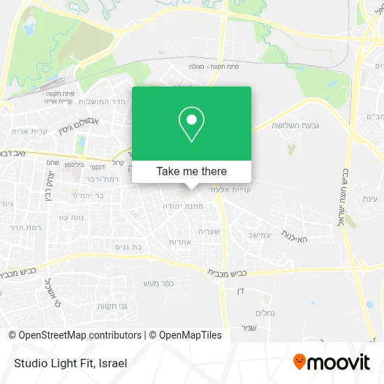 Studio Light Fit map