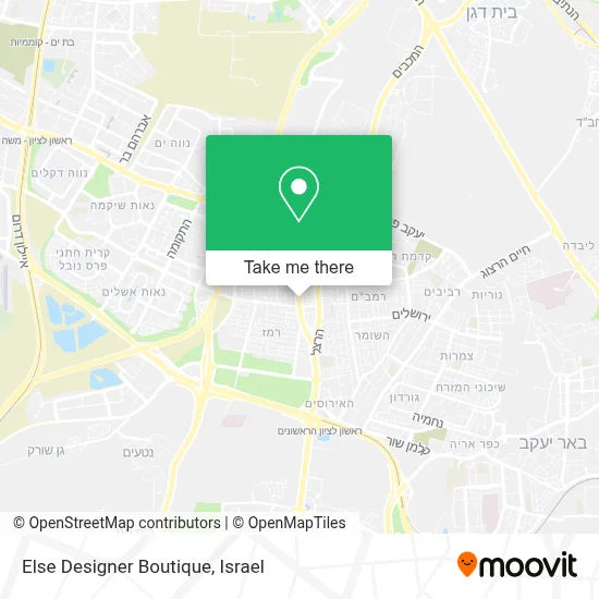 Else Designer Boutique map