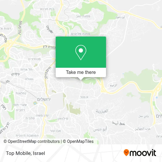 Top Mobile map