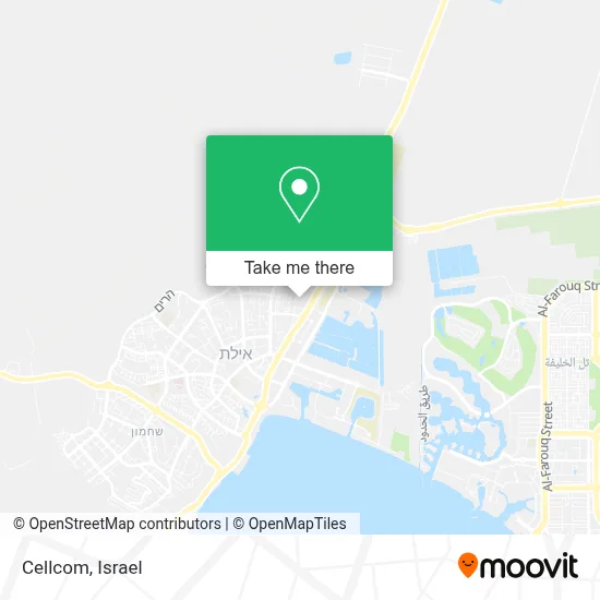 Cellcom map