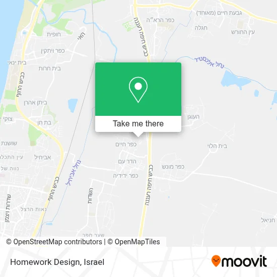 Homework Design map