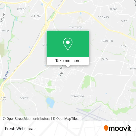 Fresh Web map