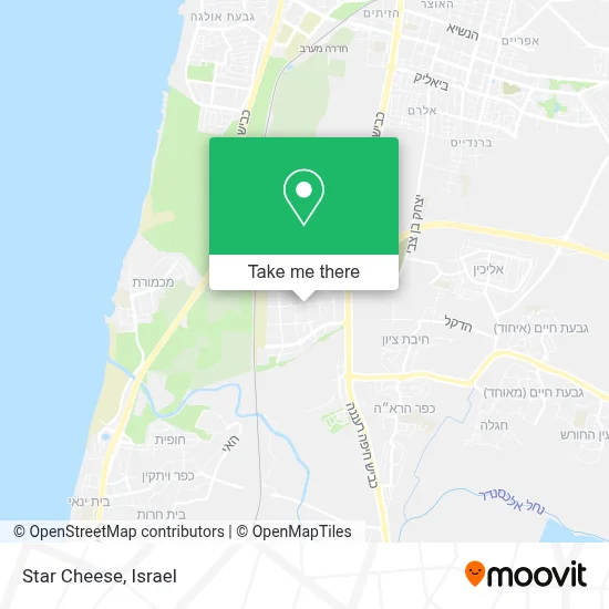 Star Cheese map