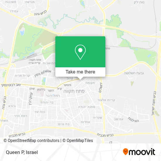 Queen P map