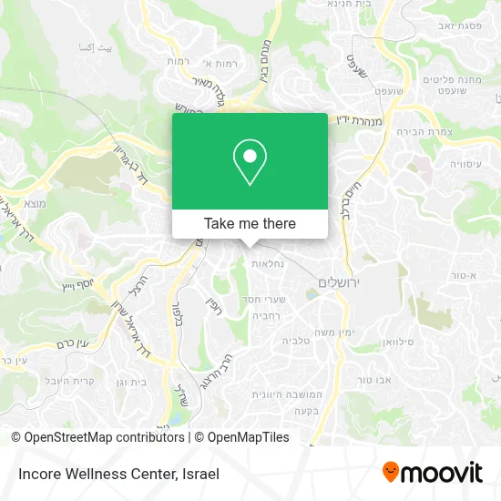 Incore Wellness Center map