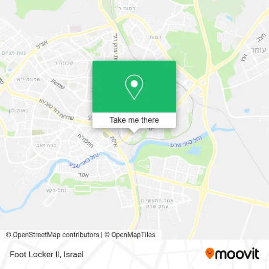 Foot Locker Il map